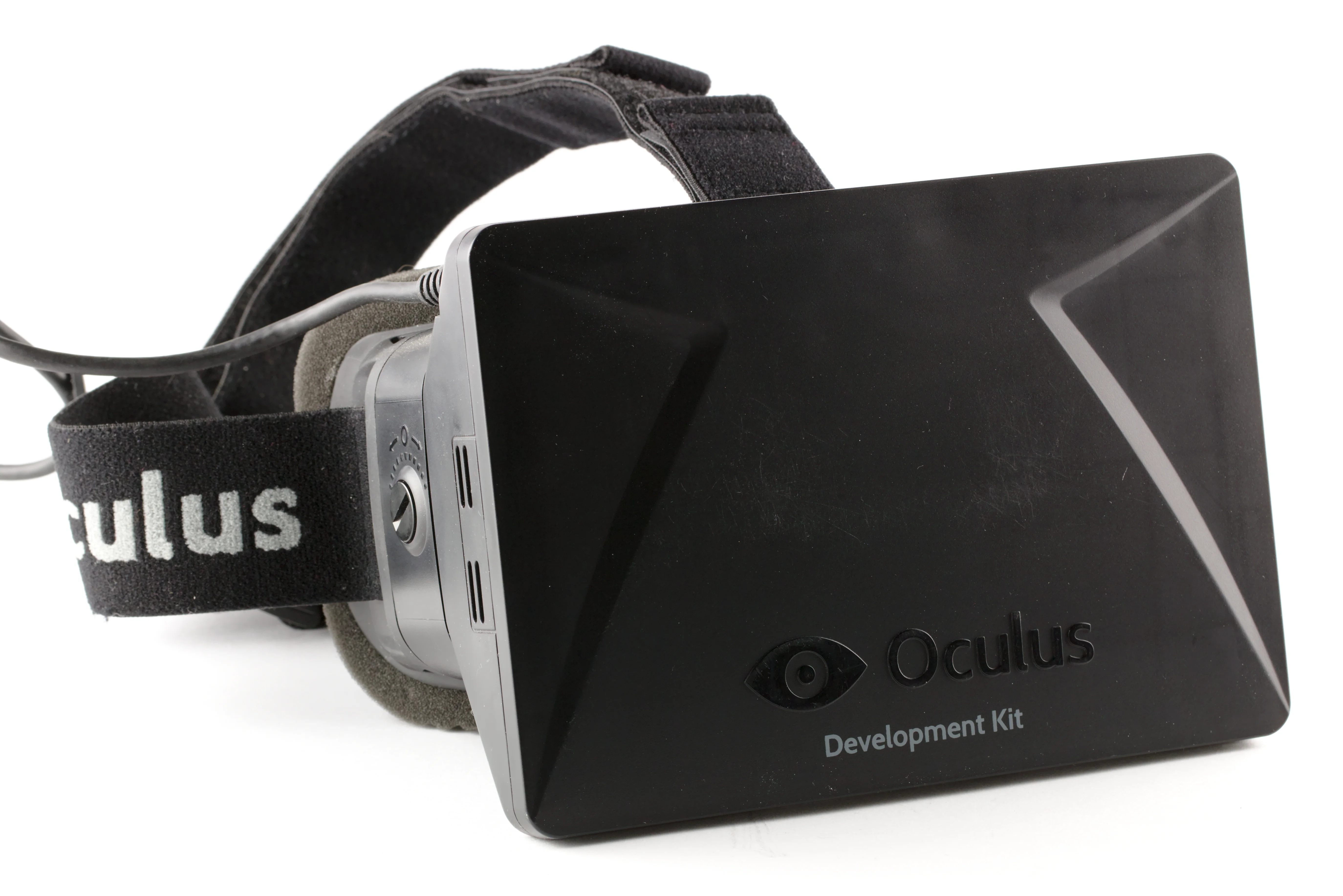 Image d'une version développeur de l'Oculus Rift en 2013.